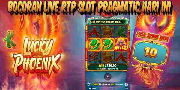 Link Bocoran Live RTP Slot Pragmatic Gacor Hari Ini Tertinggi Lucky Phoenix