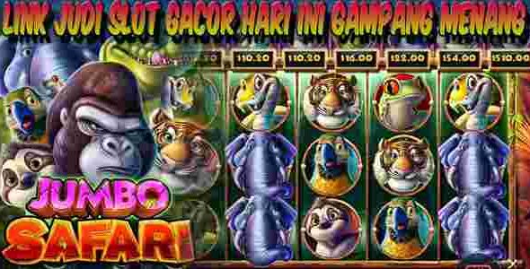 Link Judi Slot Gacor Hari Ini Resmi Terpercaya Gampang Menang Jumbo Safari